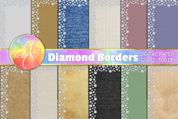 Diamond Borders Texture Paper: A Strategic Tool for Creative and Commercial Projects