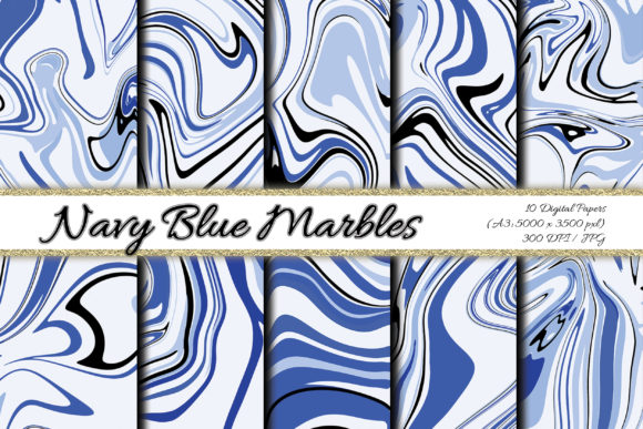 Digital Paper NavyBlue Background: A Versatile Resource for Creative Projects