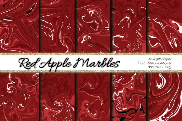 Digital Paper Red Apple Background: A Creative Tool for Crafters, Designers, and Small Business Owners