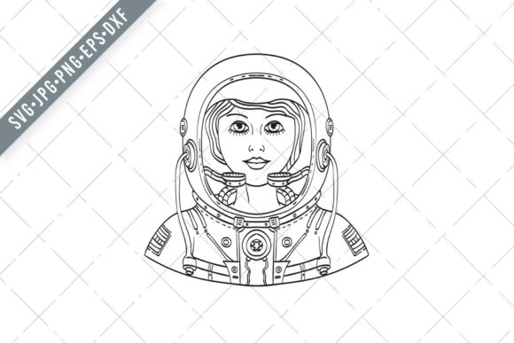 Female Astronaut Wearing a Space Helmet: Your Complete Guide to Using This Striking Design Asset
