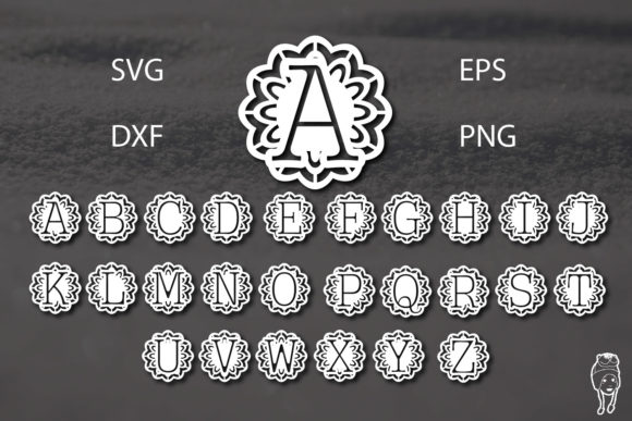 Mandala Alphabet: Stunning SVG Cut Files for Creative DIY Projects