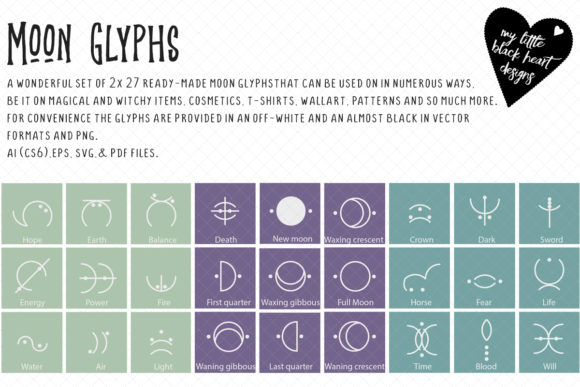 Moon Glyphs Kit: A Practical Design Resource for Consistent Symbol Work