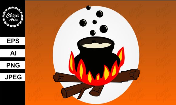 The Halloween Cauldron: History, Symbolism, and Creative Uses in Modern Design